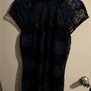 Eva Mendes lace dress